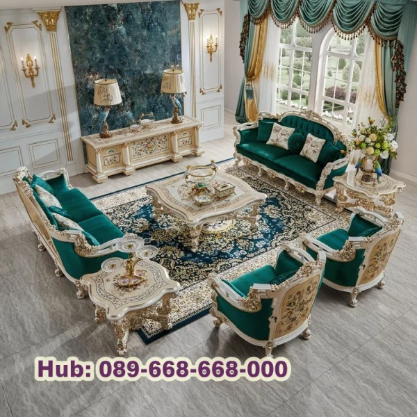 Kursi Tamu Mewah Jati Jepara