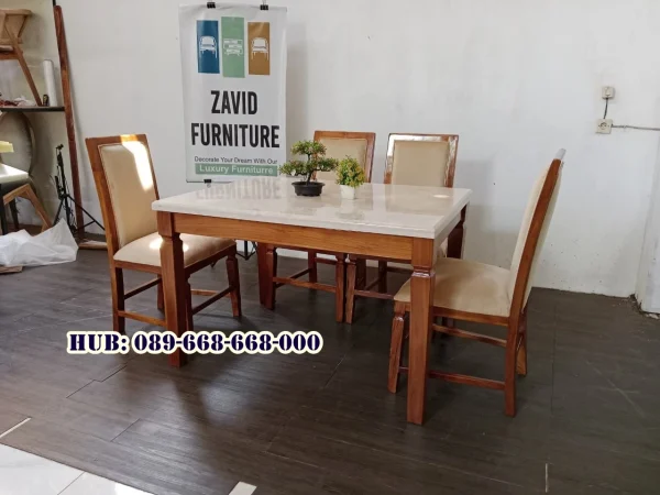 Meja Makan Marmer Harga 5 Juta