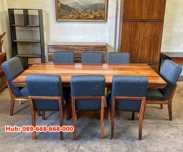 Meja Makan Trembesi Jepara