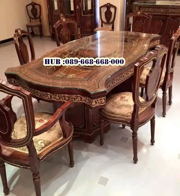 Set Meja Makan Antik