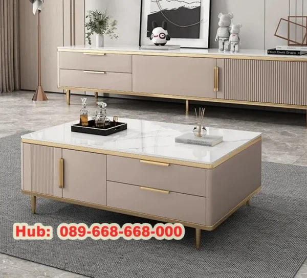 Meja Tamu Marmer Terbaru