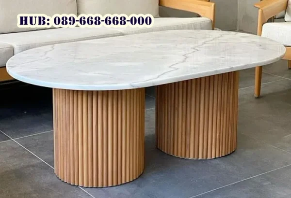 Meja Tamu Marmer