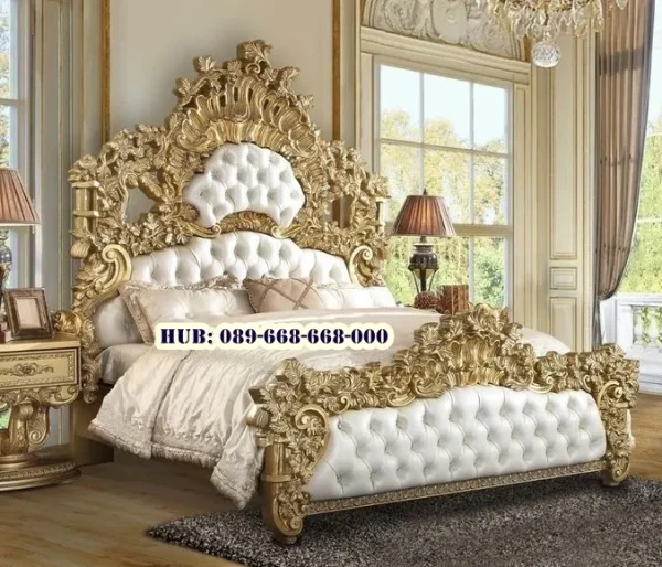 Tempat Tidur Ukir Jati Jepara