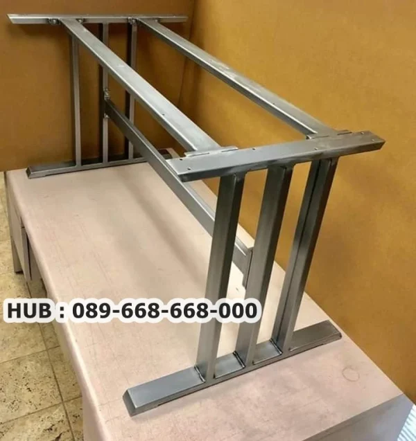 Rangka Kaki Meja Besi Hollow Standar