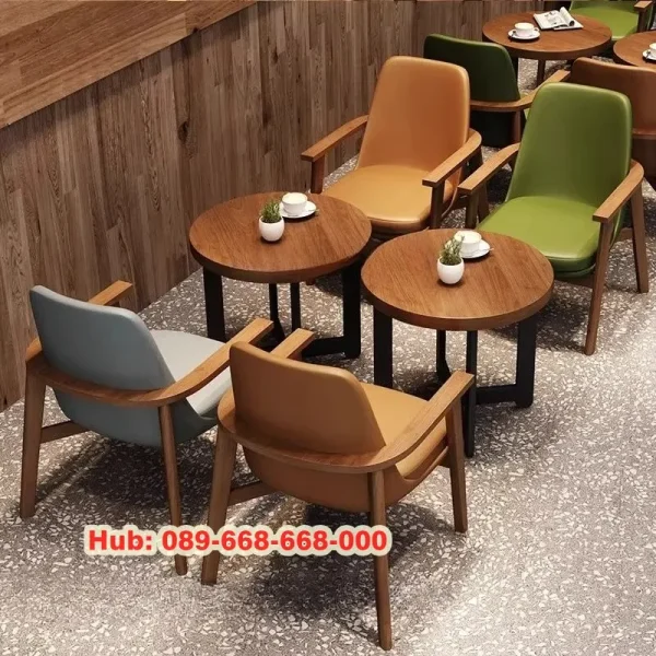 Jual Kursi Cafe Kayu Model Baru