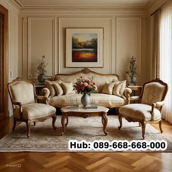 Jual Kursi Tamu Kayu Jati