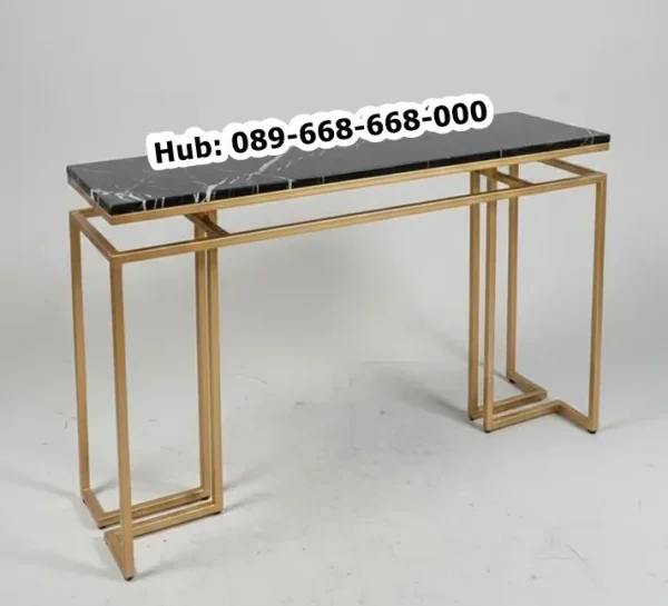 Jual Meja Konsul Stainless Gold