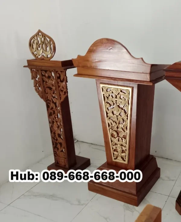 Jual Podium Masjid Solo Terbaru