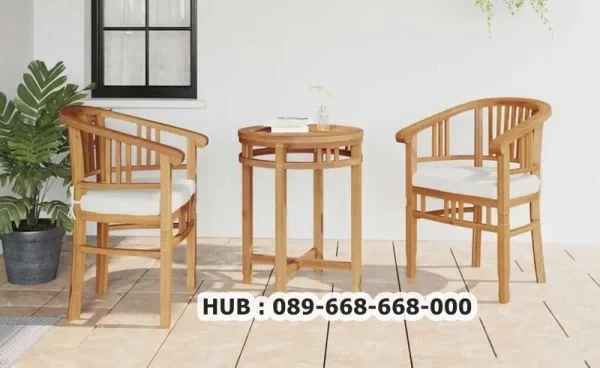 Jual Set Kursi Teras Kayu