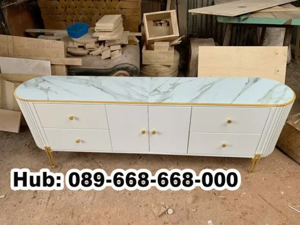 Meja Tv Marmer Putih Semarang