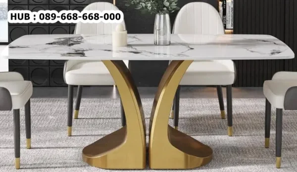 Meja Makan Marmer Mewah Salatiga