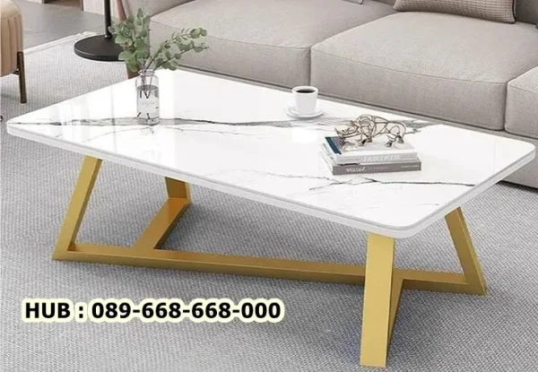 Meja Tamu Marmer Putih Jakarta