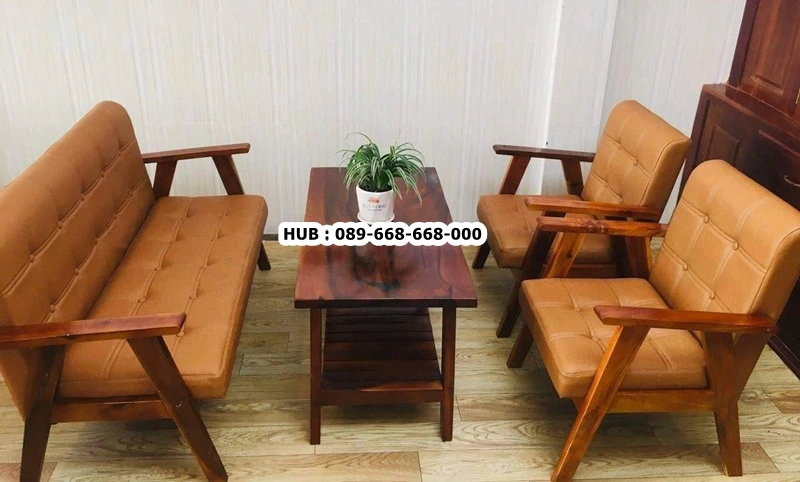 Set Kursi Minimalis Retro 211