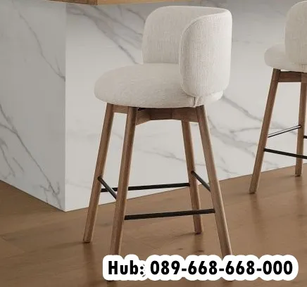 Jual Kursi Stool Kaki kayu