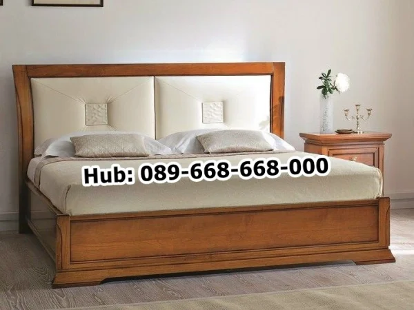 Jual Tempat Tidur Kabupaten Bondowoso Kayu Jati Minimalis