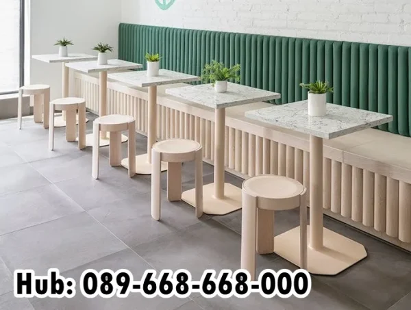 Jual Kursi Cafe tanpa Senderan Estetik