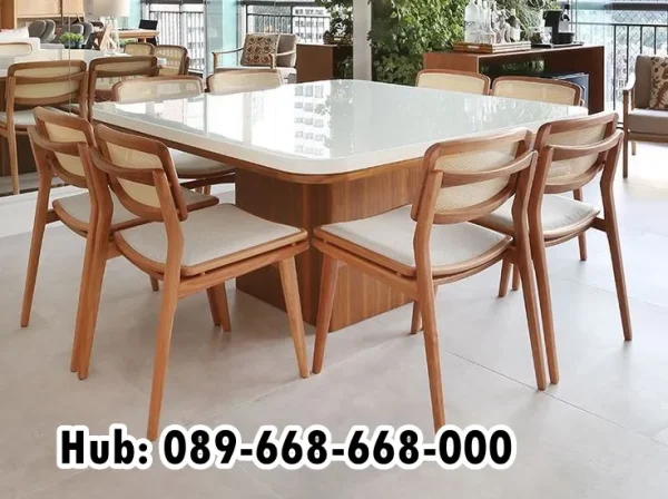 Jual Meja Makan Bahan Marmer Berkualitas