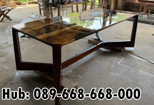 Jual Meja Resin Premium Mengkilap