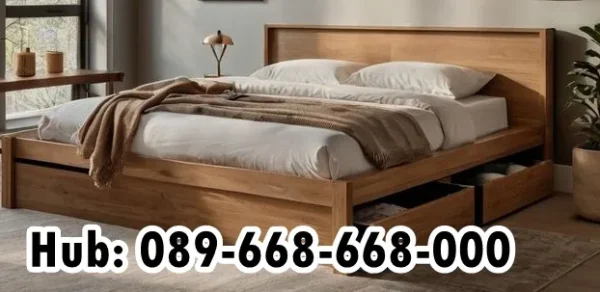 Jual Tempat Tidur Laci Desain Terbaru Kualitas Number One