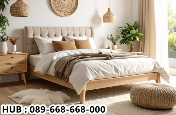 Jual Tempat Tidur Minimalis Skandinavia Sukabumi