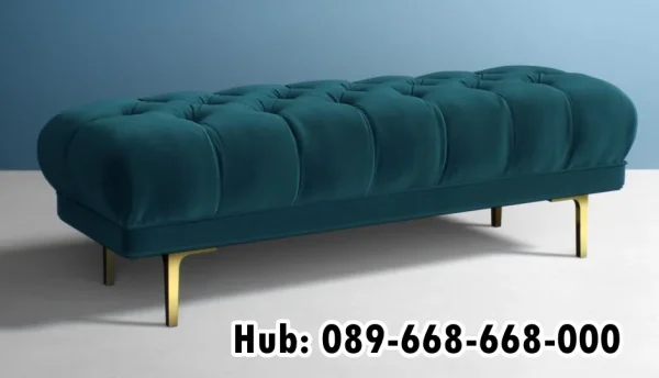 Jual Bangku Stainless Kombinasi Bludru