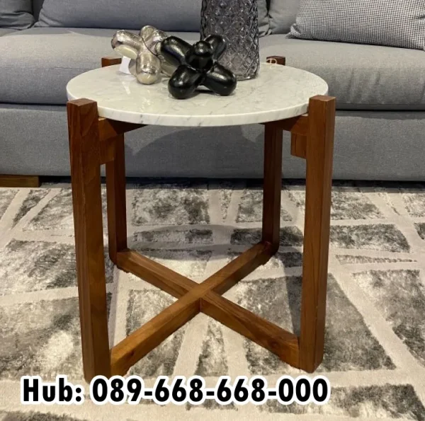 Jual Coffee Table Marmer Desain Minimalis