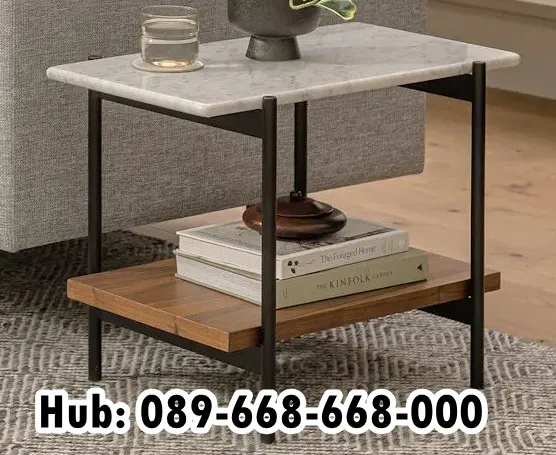 Jual Coffee Table Marmer Multifungsi