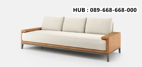 Kursi Sofa Urban Minimalis Linear Wood