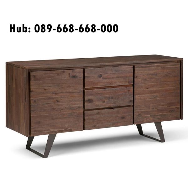 Buffet Credenza industrial Brown Semarang