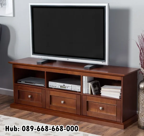 Jual Meja Tv Material Kayu Jati