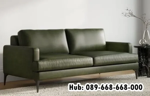 Jual Sofa Bahan Kulit Custom