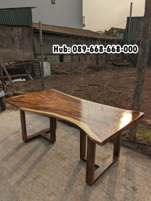 Meja Makan Rustic Glossy Surabaya