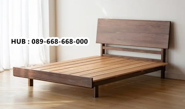 Tempat Tidur Kayu Ukuran 120x200
