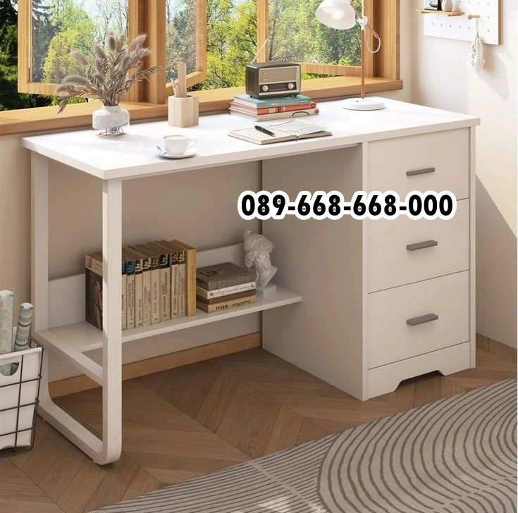 Meja Belajar 3 Laci Medan