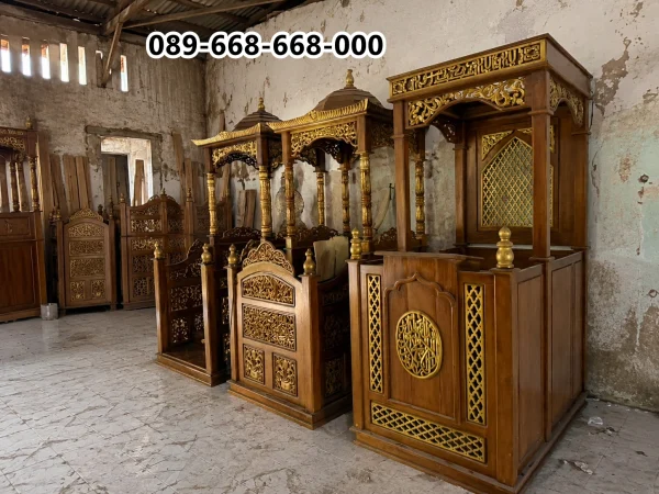 Jual Mimbar Masjid Tarakan Langsung dari Pabrik