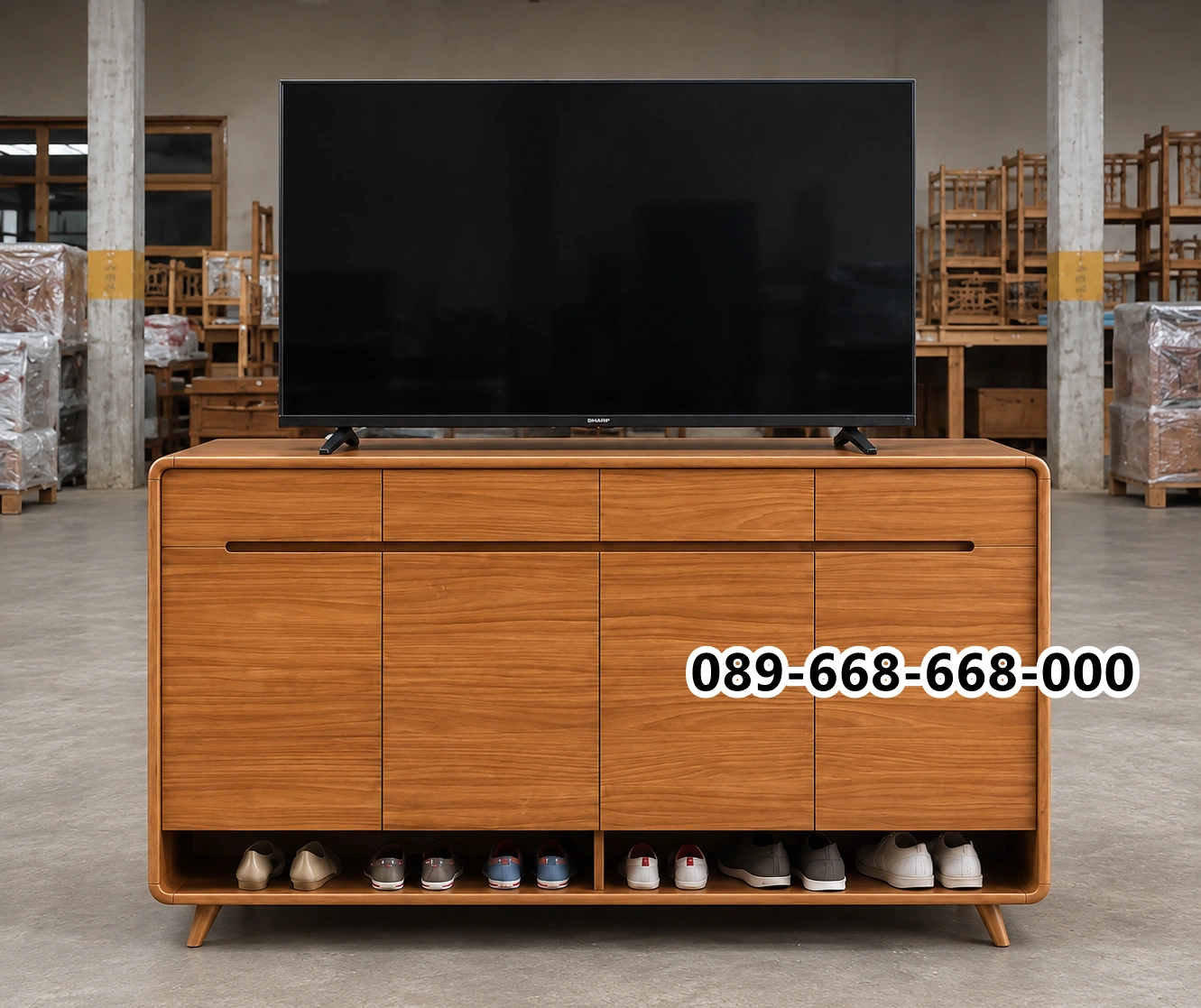 Desain Meja TV Kota Malang Unggul