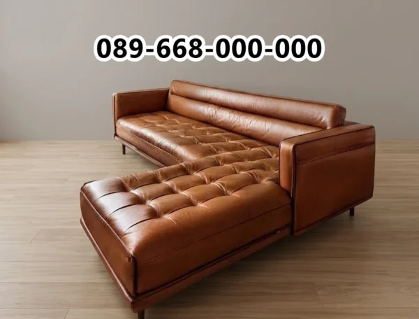 Sofa Sudut Bekasi Bahan Kulit Kualitas Premium Harga Termurah 2026